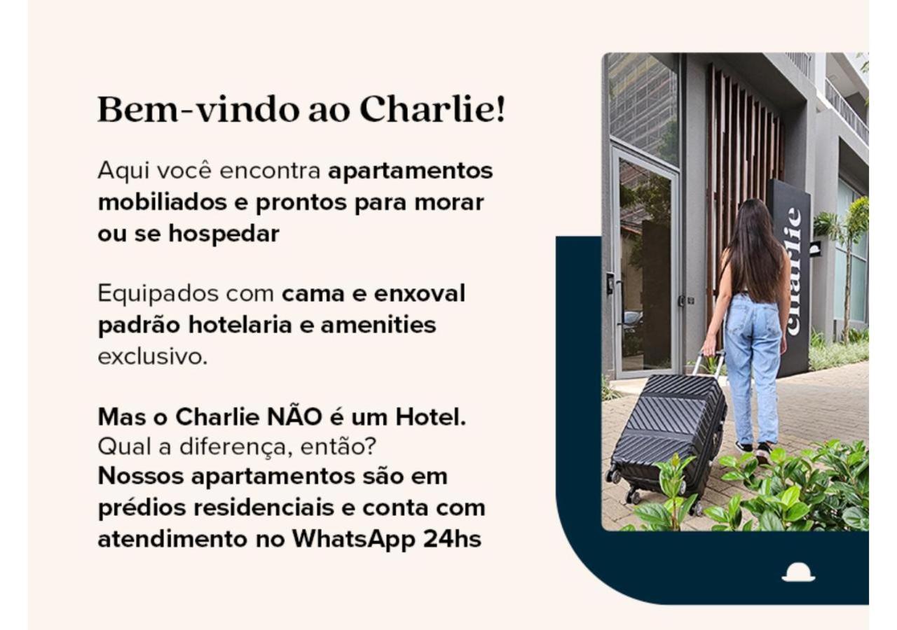 サンパウロCharlie Houx Pinheirosアパートメント エクステリア 写真